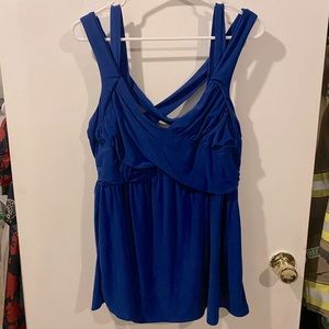 Blue torrid sexy gno top size 3.